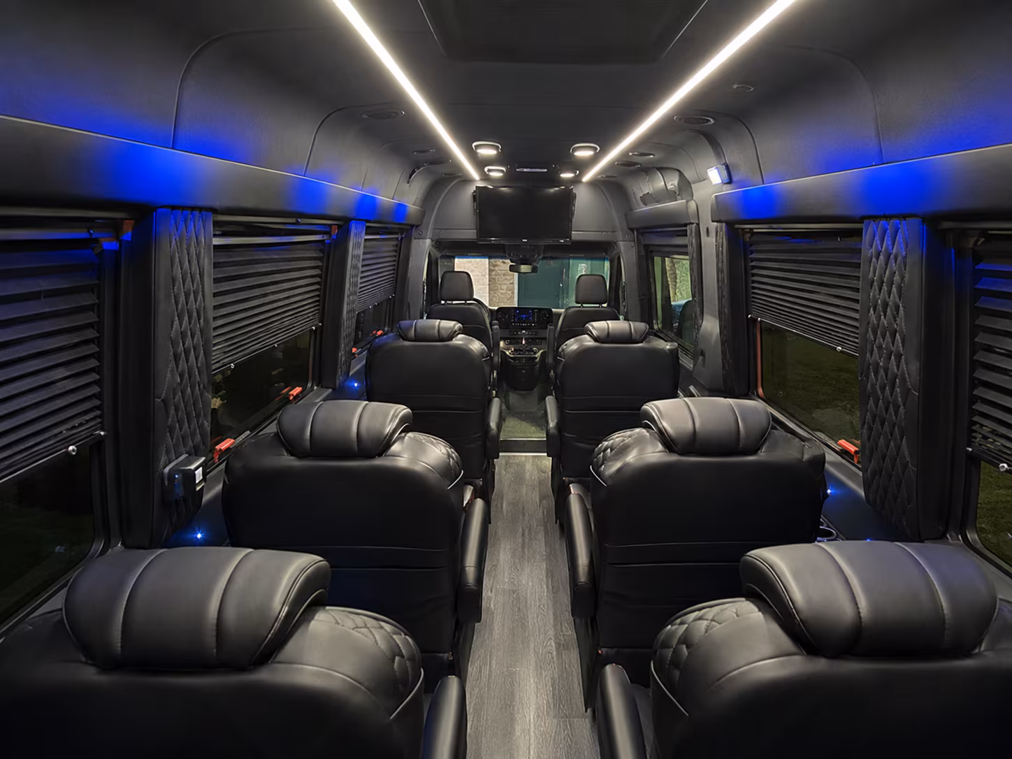 Hartford Airport Shuttle & Transportation party bus exterior