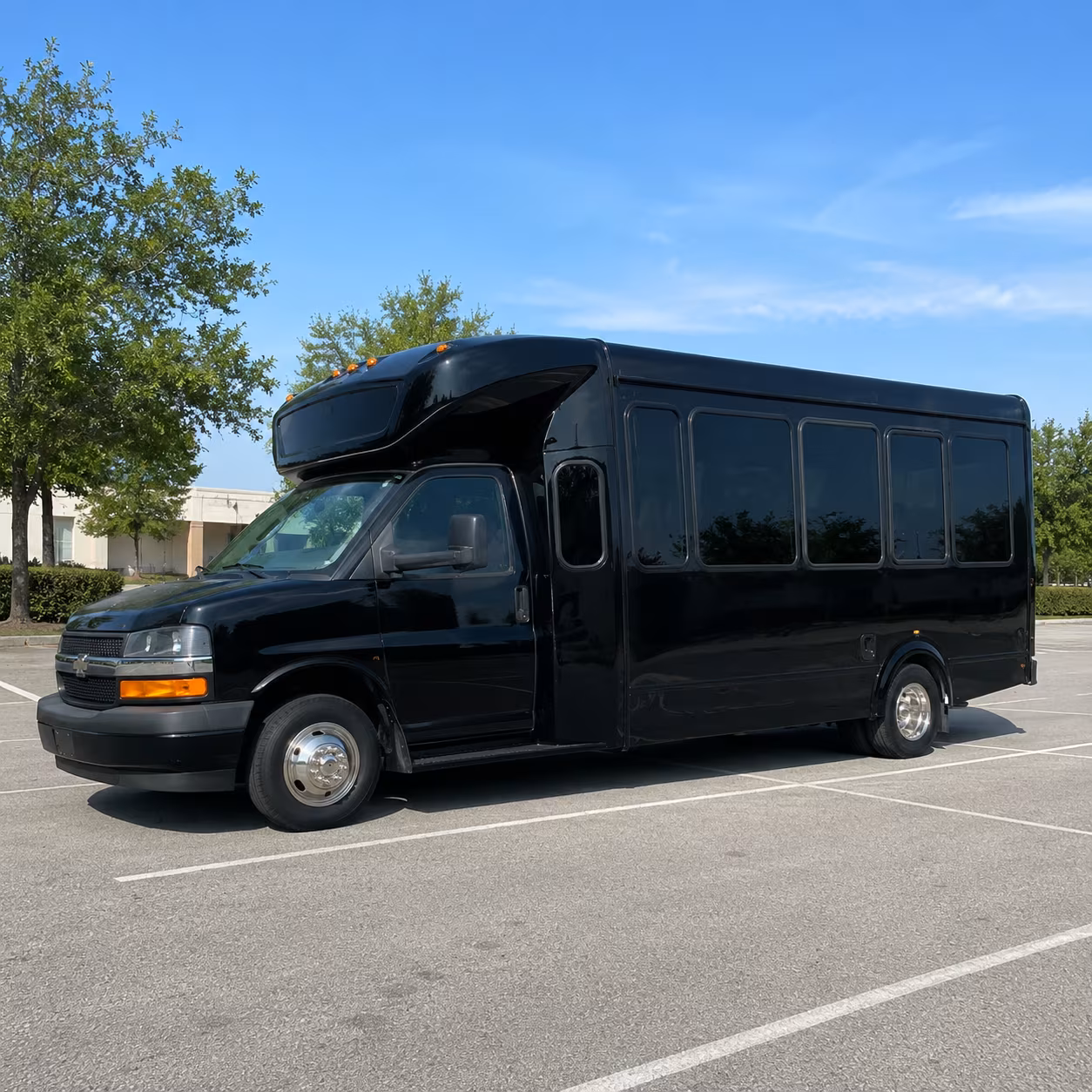 Hartford Prom & Homecoming Transportation party bus exterior