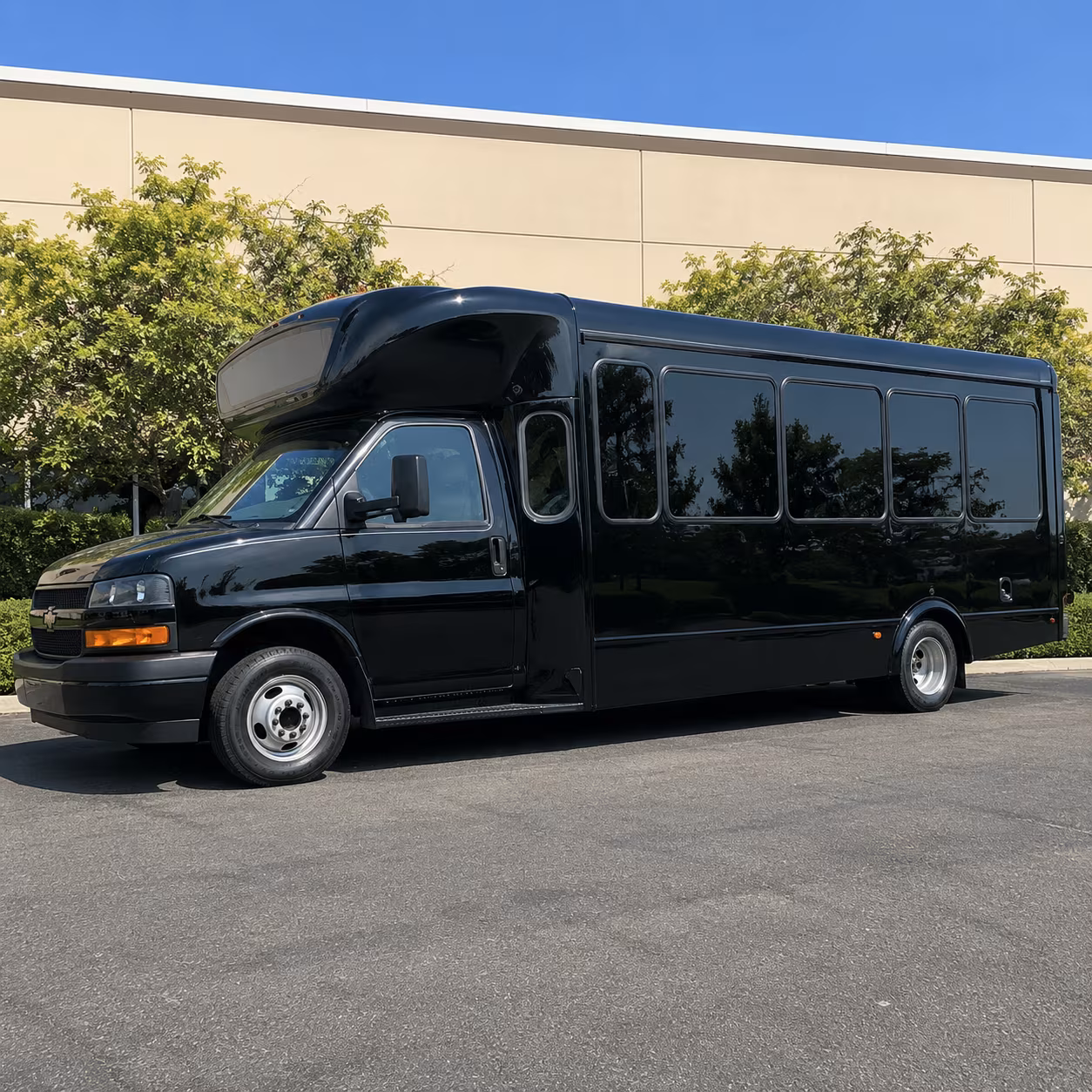 Hartford Prom & Homecoming Transportation party bus exterior