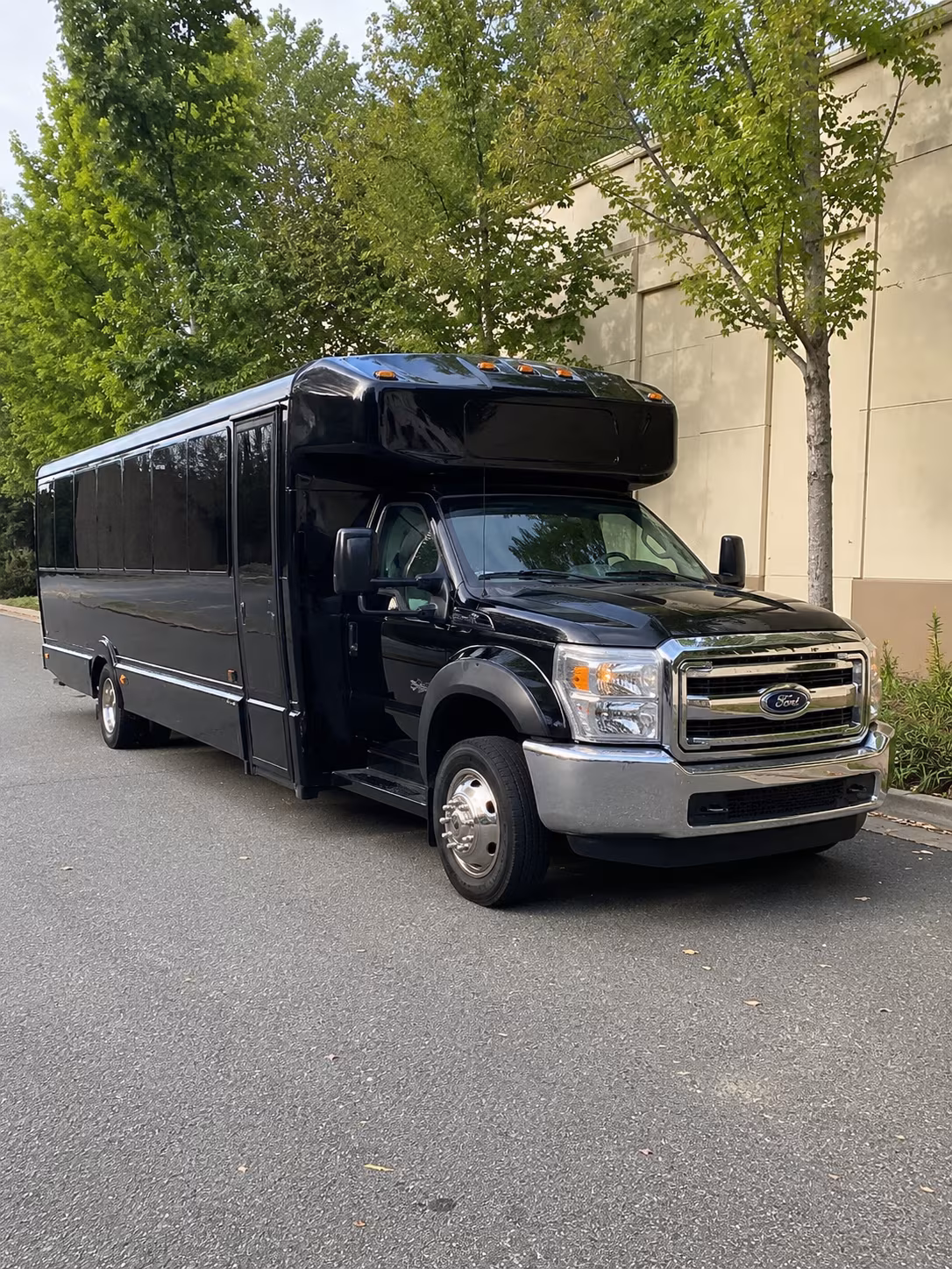 Hartford Sporting Event Transportation party bus interior