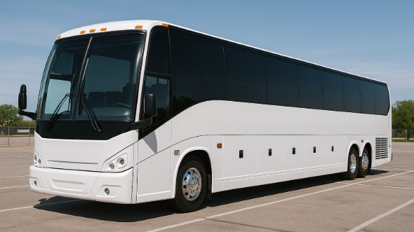 Exterior of Charter Bus Company Meriden's 40 Passenger Party Bus in Meriden