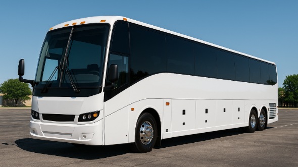 Exterior of Charter Bus Company New Britain's 40 Passenger Party Bus in New Britain