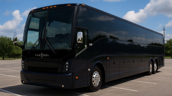 Exterior of Charter Bus Company Springfield's 40 Passenger Party Bus in Springfield