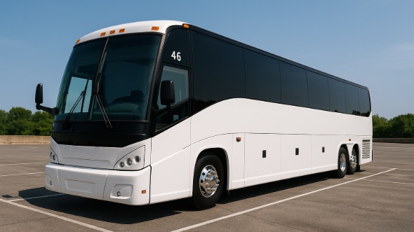 Exterior of Charter Bus Company Hartford's 44 Passenger Charter Bus in Hartford