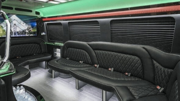 hartford 18 passenger party bus rental